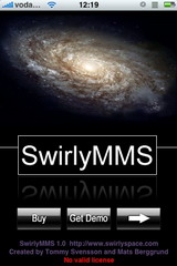 Configuraciones del SwirlyMMS
