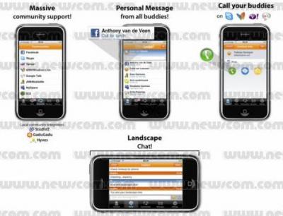 Nimbuzz lanza la aplicación iPhone gratuita