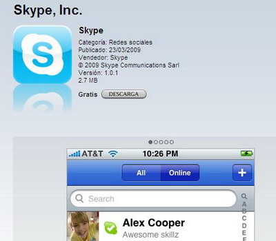 Skype1 por ti.